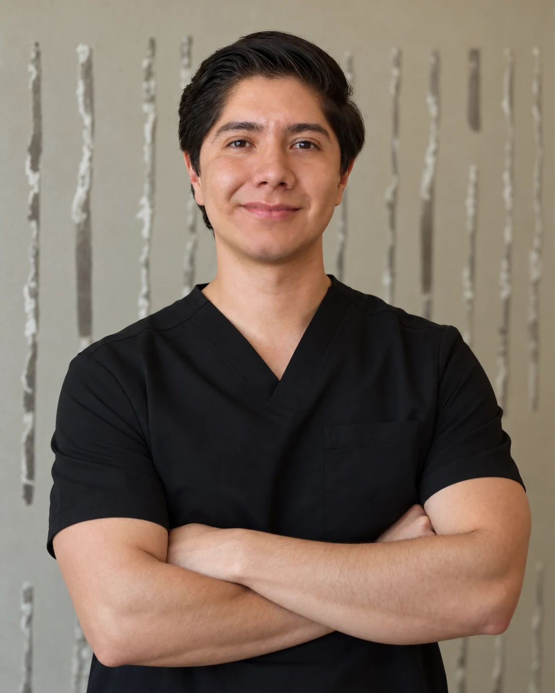 Retrato ilustrativo del Dr. Miguel Coca, médico titular de Capellé en Querétaro